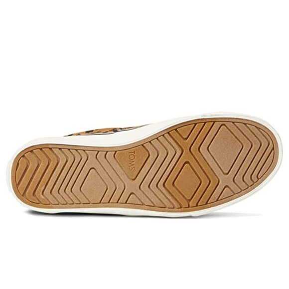 Toms Women's, Alpargata Fenix All Over Toffee Leopard Print Slip-On Womens 7.5 - Picture 3 of 3